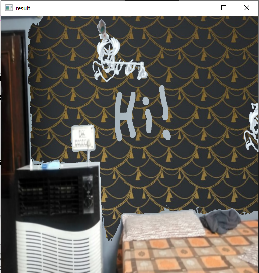 text and image 