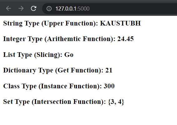 Jinja Templating
