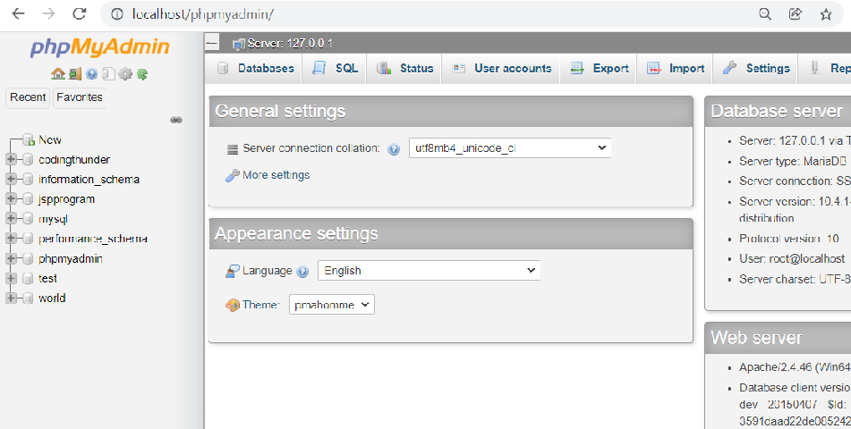 PHPMyAdmin