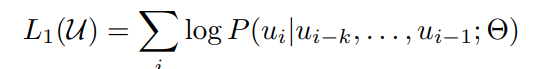 Unsupervised Language Modelling